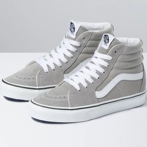 Vans Gray Hi Tops